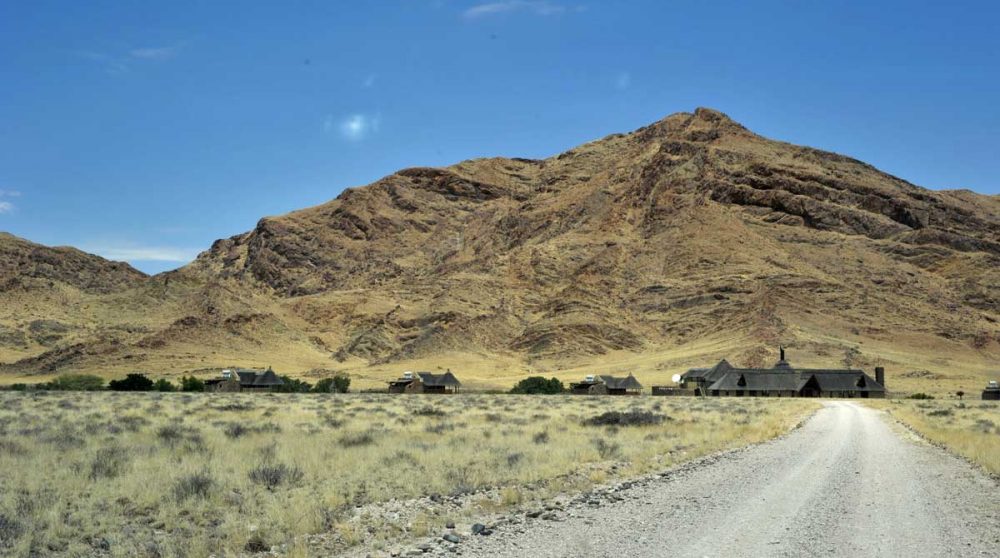 L'arrivée au Hoodia Desert Lodge