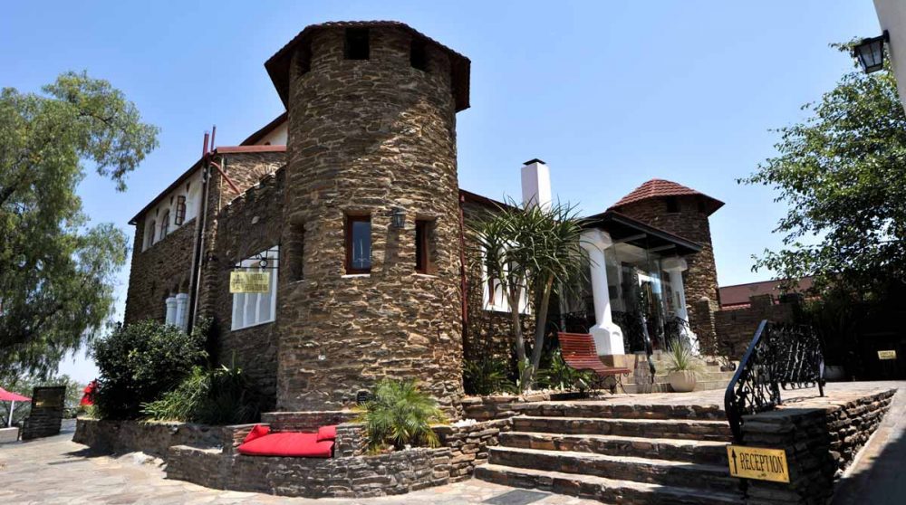 L'entrée de l'Hotel Heinitzburg