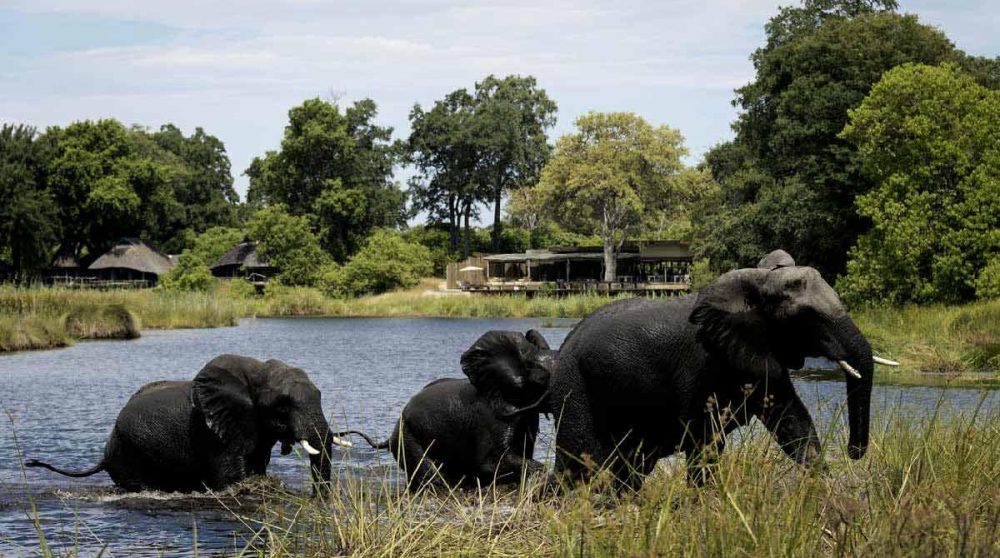 L'arrivée à Kings Pool camp