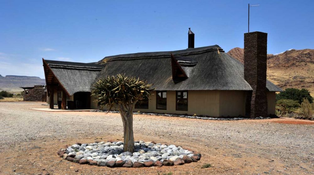 Le lodge en Namibie