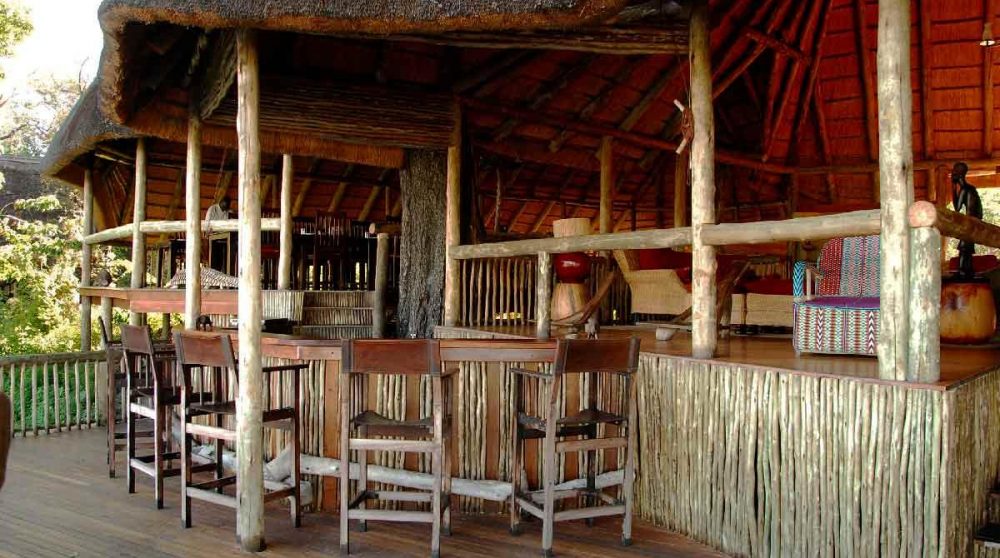 La terrasse au Botswana