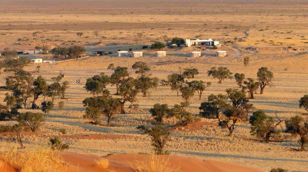 Autre vue du lodge dans le Namib Naukluft