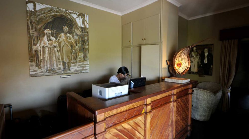 Bienvenue à l'hôtel en Namibie