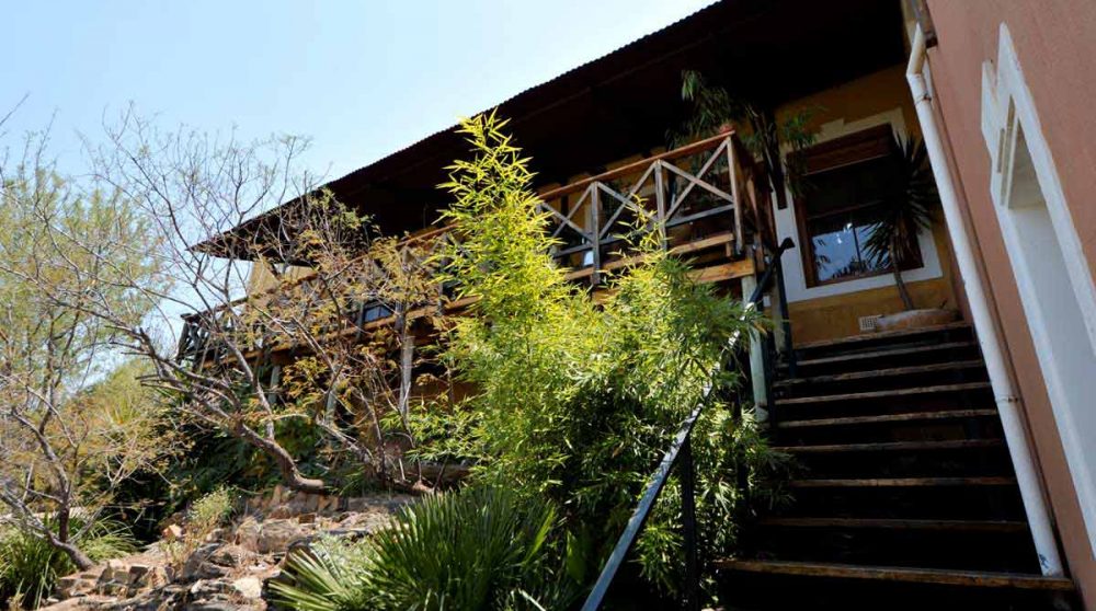 L'entrée en Namibie
