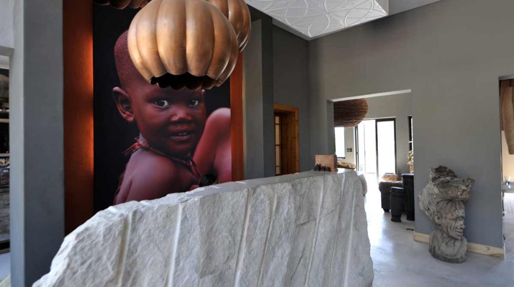 La réception en Namibie