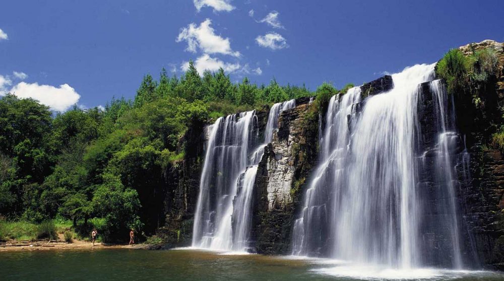 Les chutes d'eau de Forest Falls
