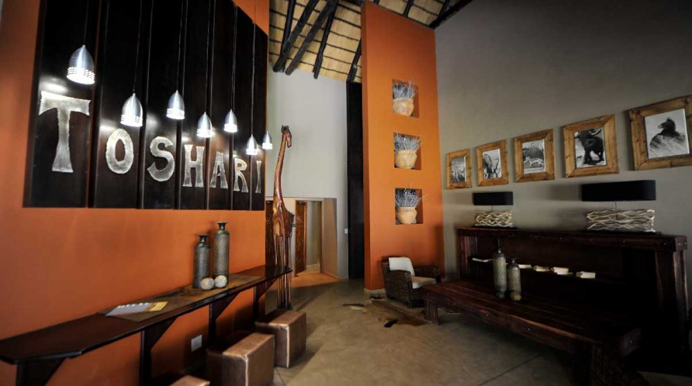 La réception du lodge