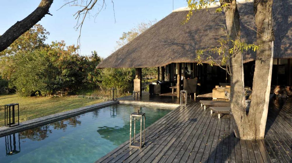 La piscine à Sabi Sand