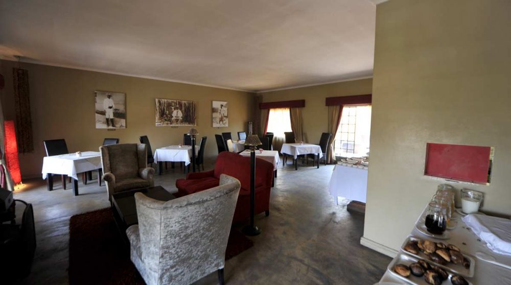 Autre vue du salon à Windhoek