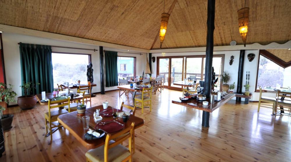 Le restaurant à Swakopmund