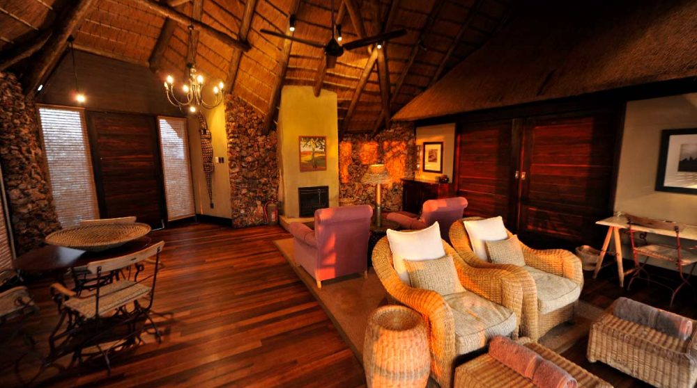 Autre vue du salon à Etosha