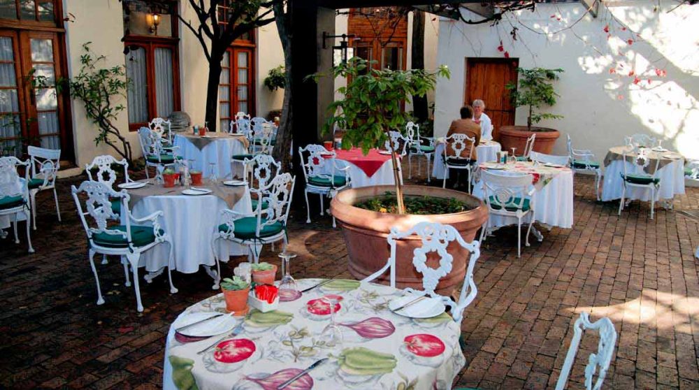 Le restaurant extérieur au D'Ouwe Werf