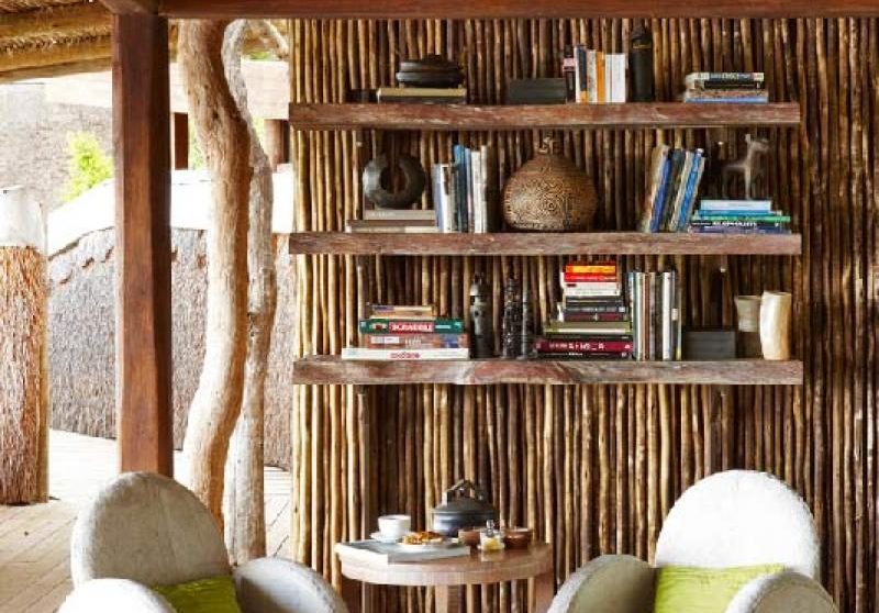 Le coin lecture au Botswana