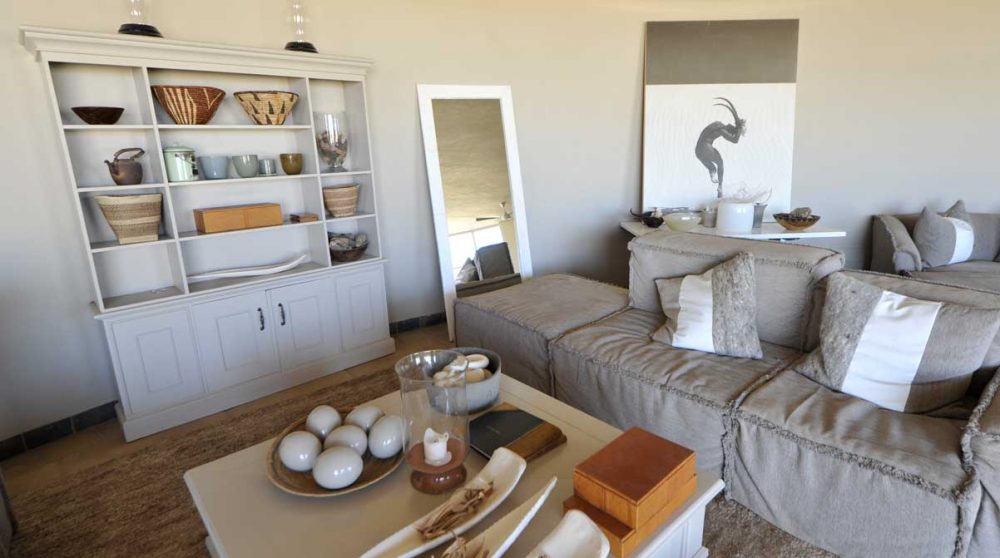 Autre aperçu du salon à Namib