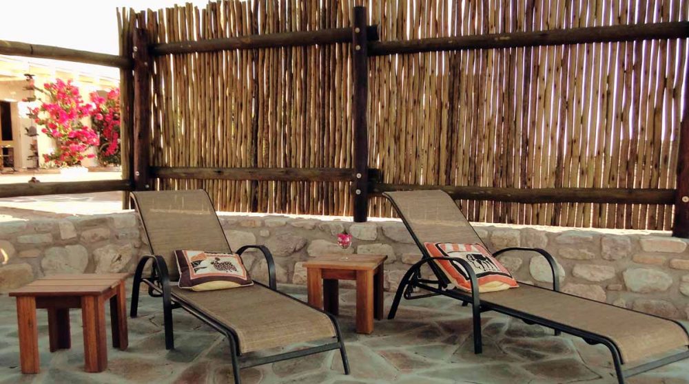 Un peu de repos après un petit plongeon