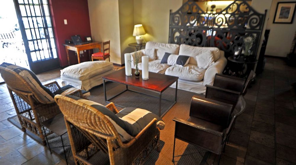 Autre vue du salon en Namibie