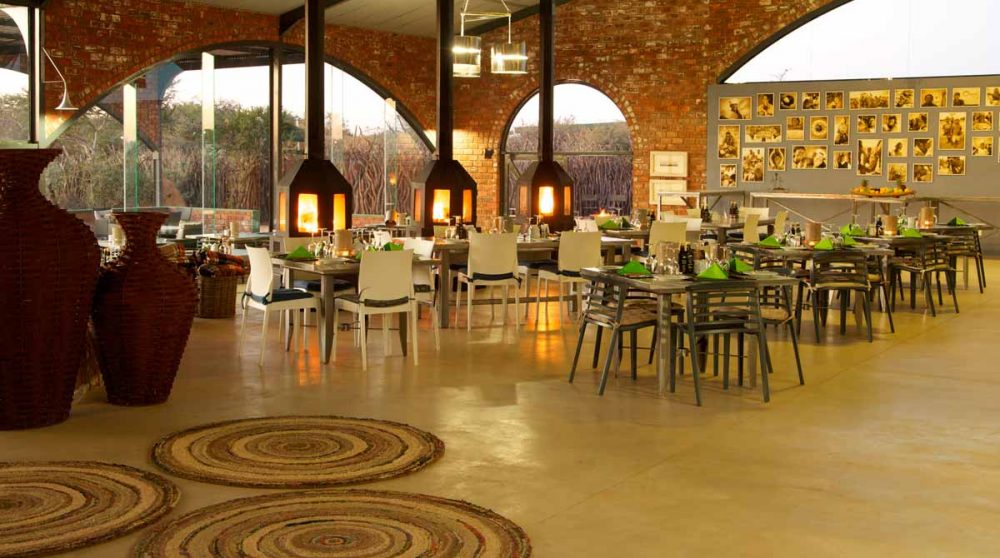 Le restaurant en Namibie