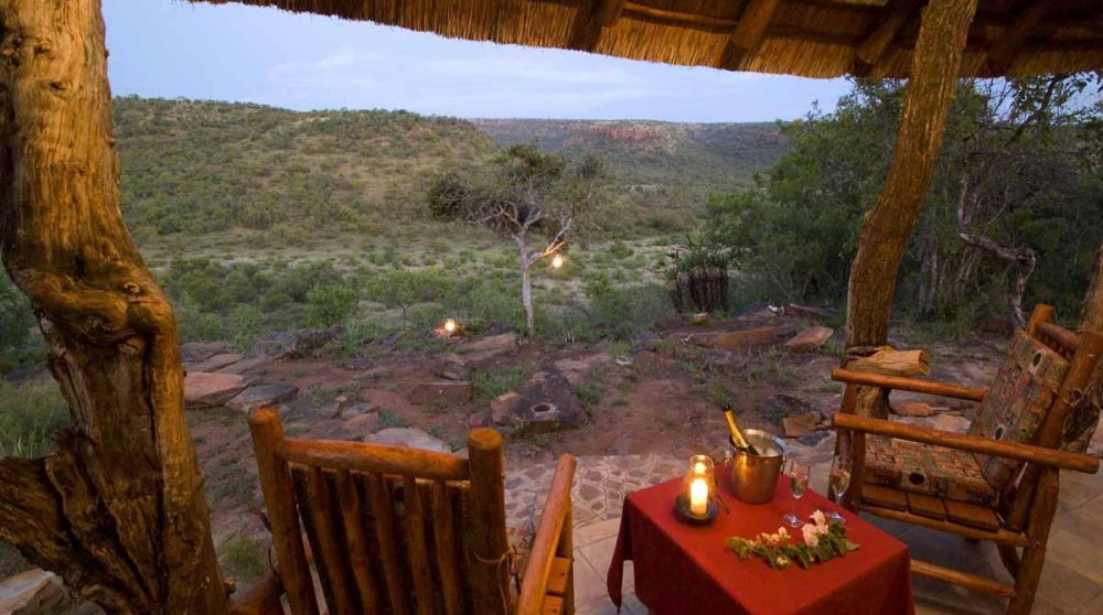 Vue depuis une terrasse