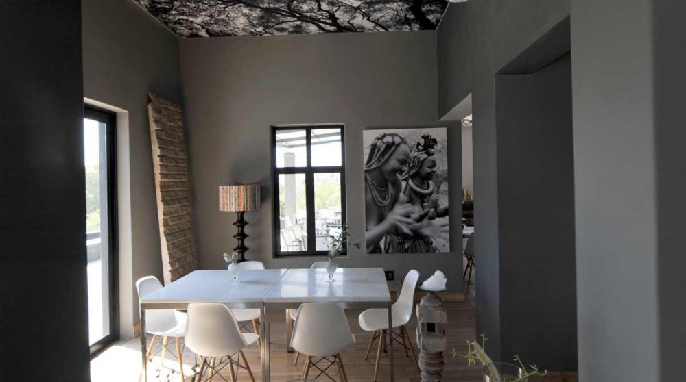 Salle à manger de l'hôtel