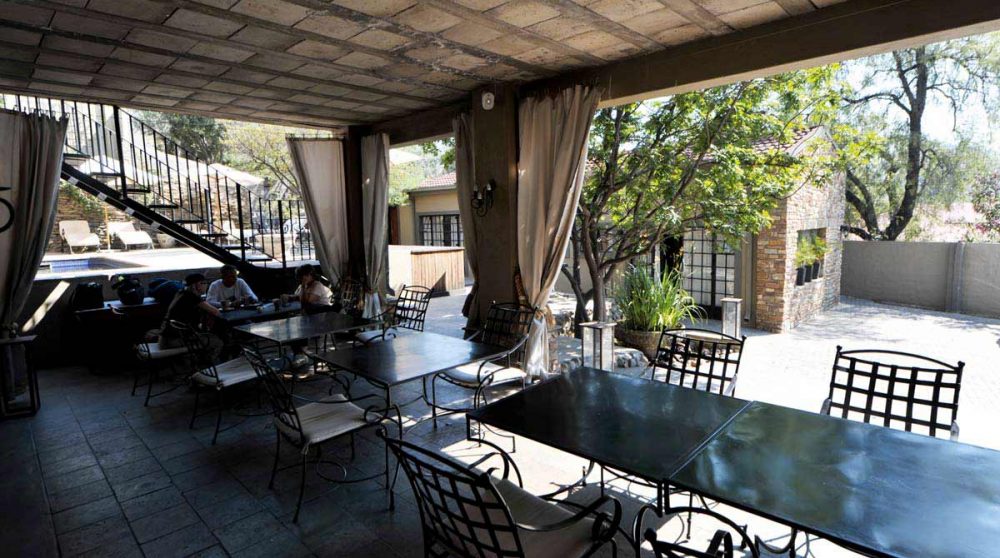 La terrasse du restaurant