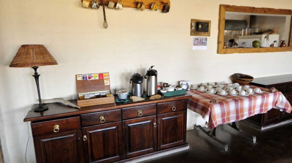 Pause thé et café au salon