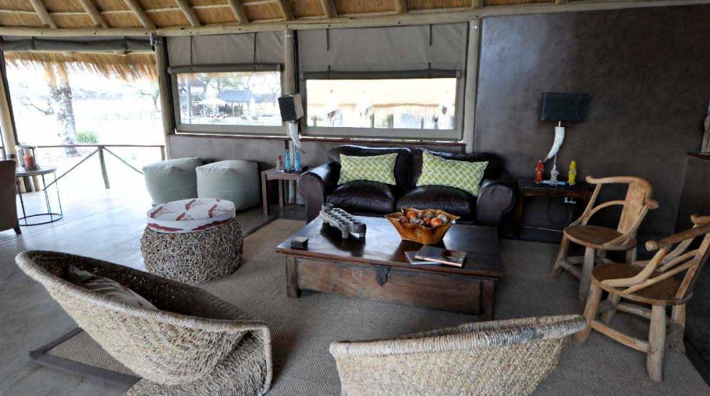 Autre vue du salon à Etosha