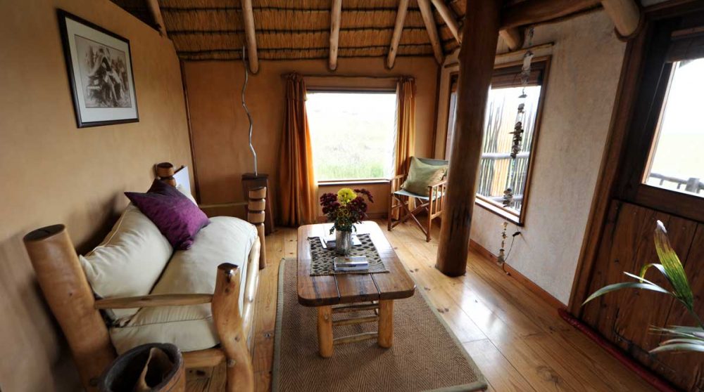 Salon dans une chambre à Swakopmund