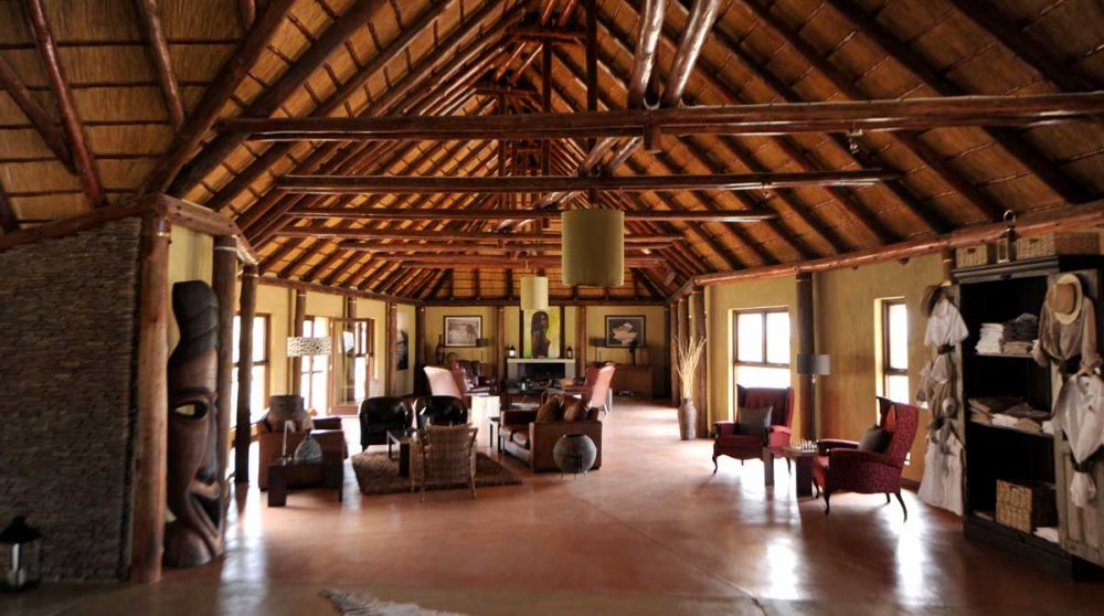 Autre vue de l'accueil dans le désert du Namib