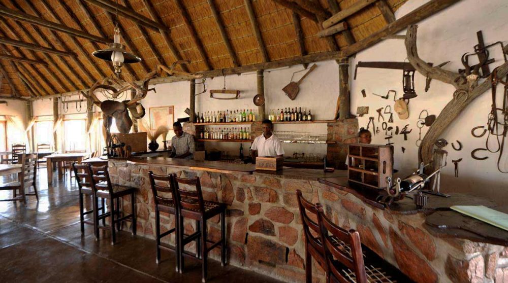 Le bar au Desert Homestead