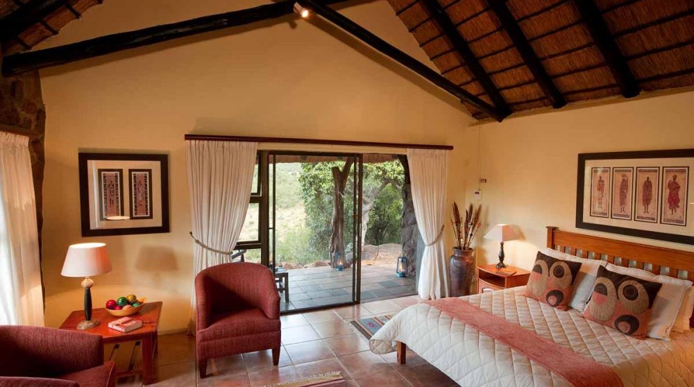 Une chambre au Iketla Lodge