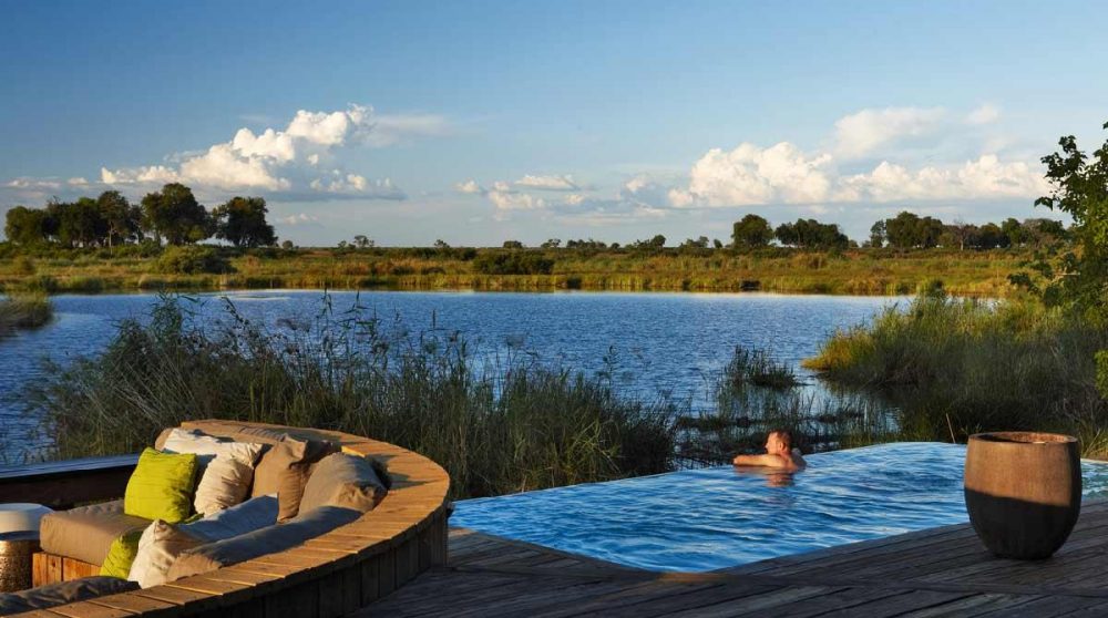 La piscine à débordement de Kings Pool camp