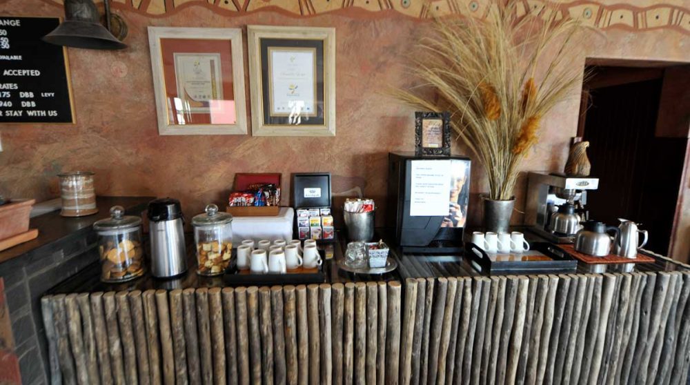 Un buffet au Sossusvlei Lodge