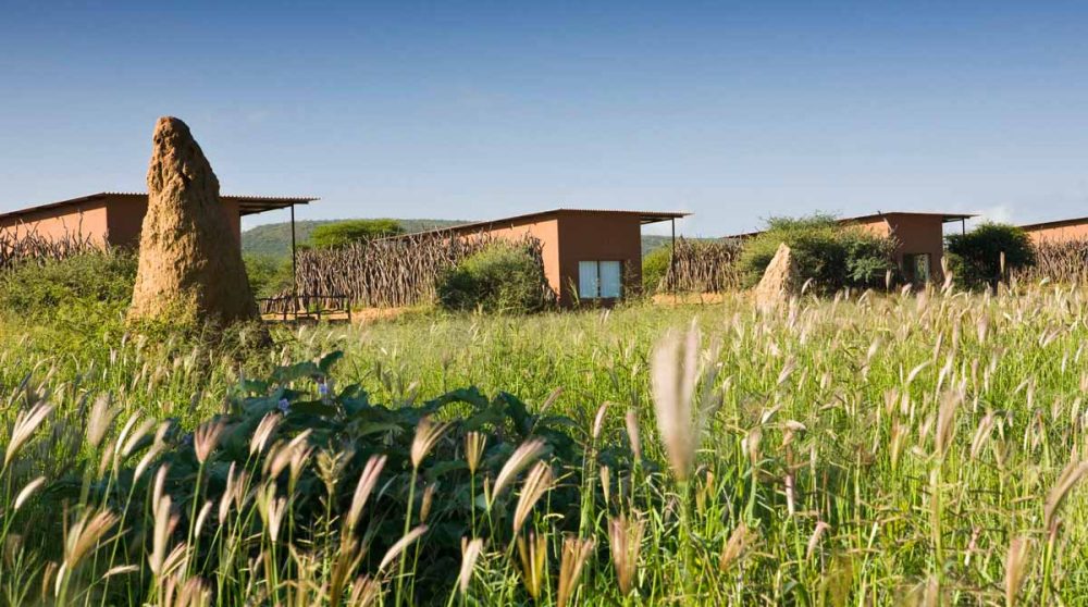 Les chambres standards de l'Okonjima Plains Camp