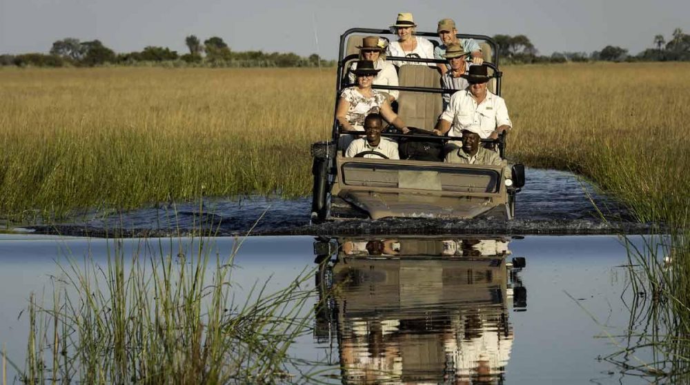 Départ en safari au Botswana