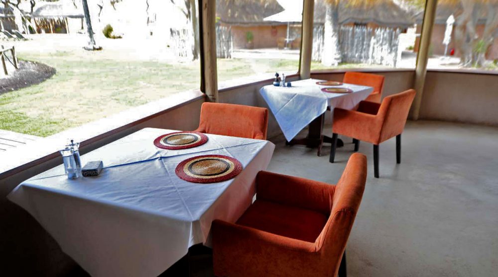 Table pour déjeuner en Namibie