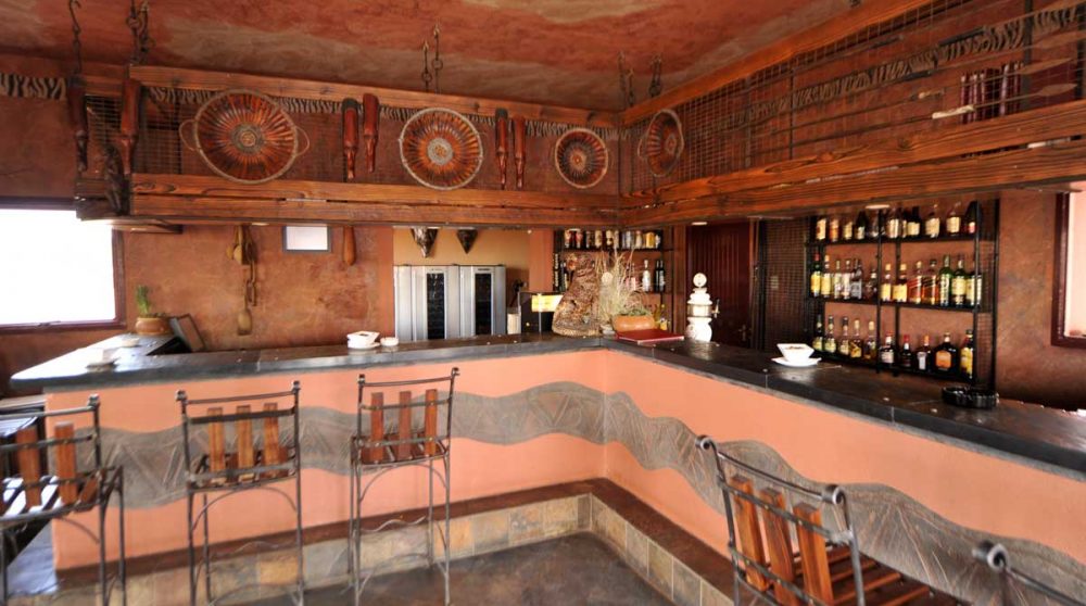 Le bar en Namibie