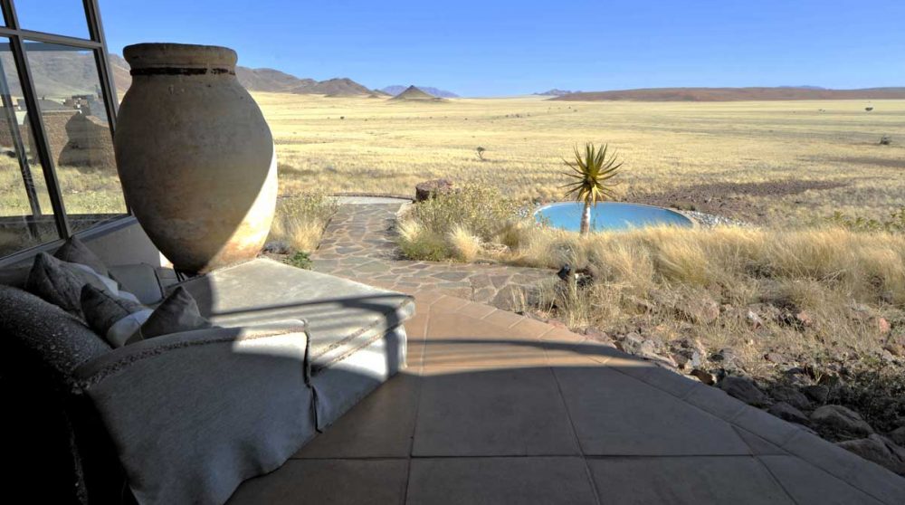 La terrasse à Namib