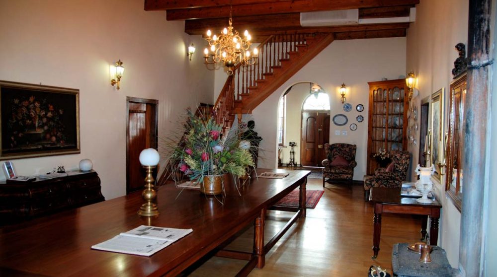 L'entrée de l'établissement en Afrique du Sud