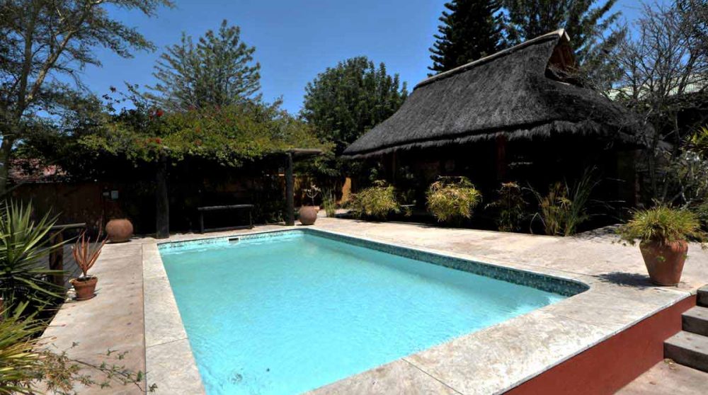La piscine en Namibie