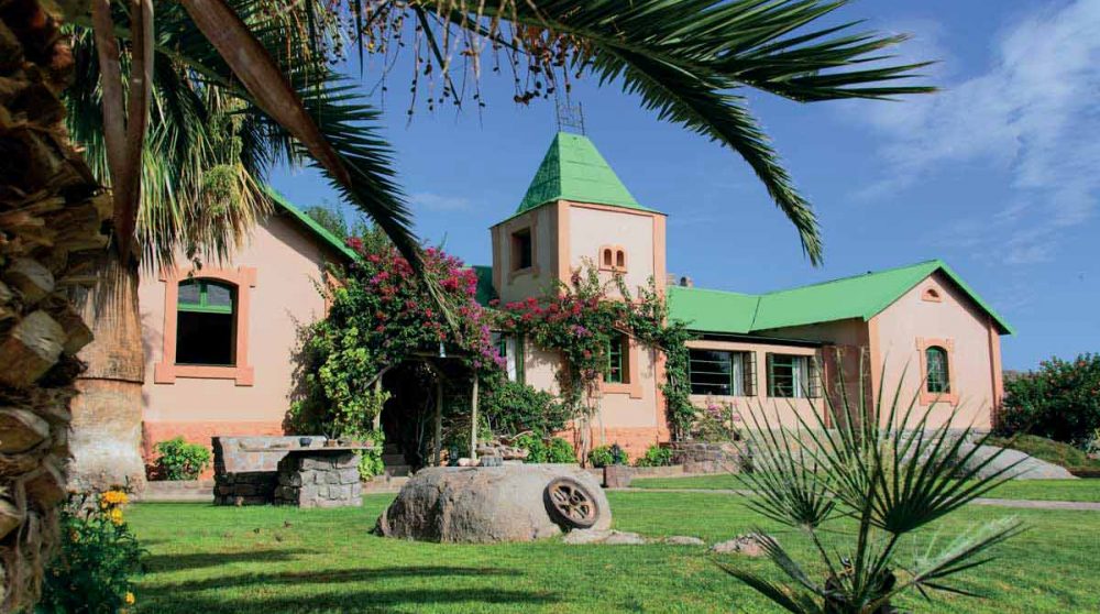 Autre vue de l'extérieur en Namibie