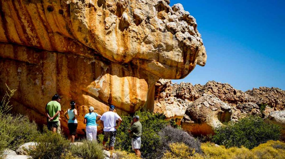 Les peintures rupestres en Afrique du Sud