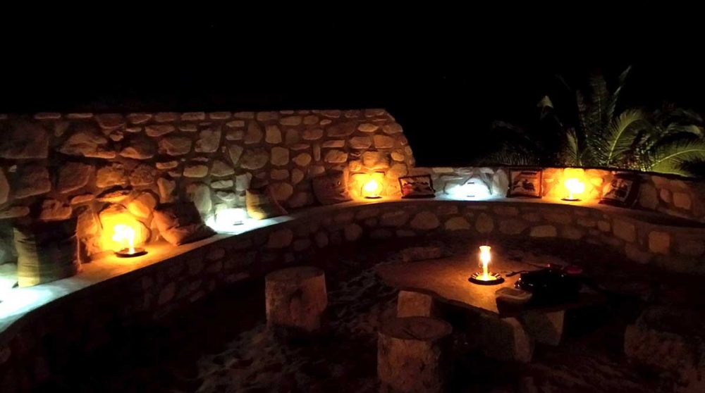 Ambiance la nuit en Namibie