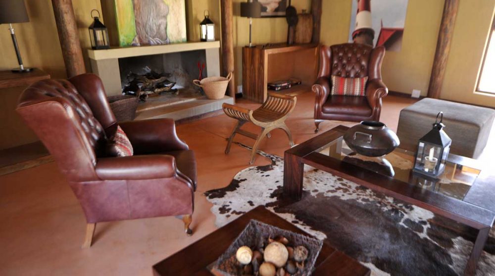 La décoration au lodge