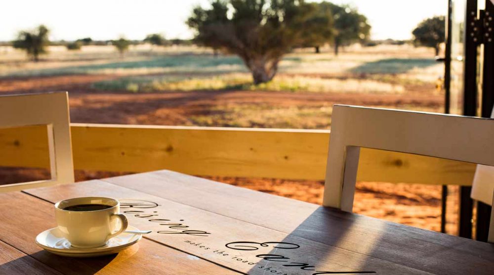 La vue depuis le restaurant