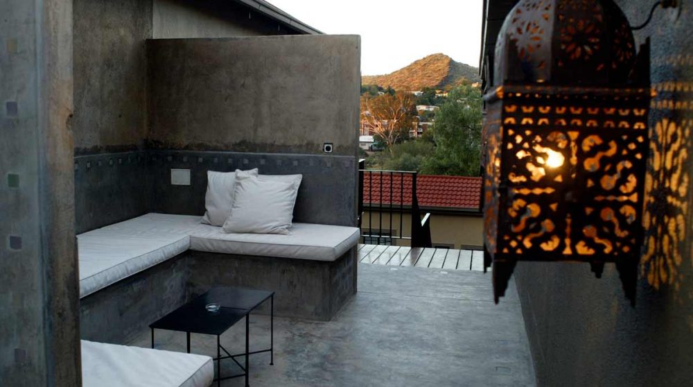 Canapé au spa à Windhoek