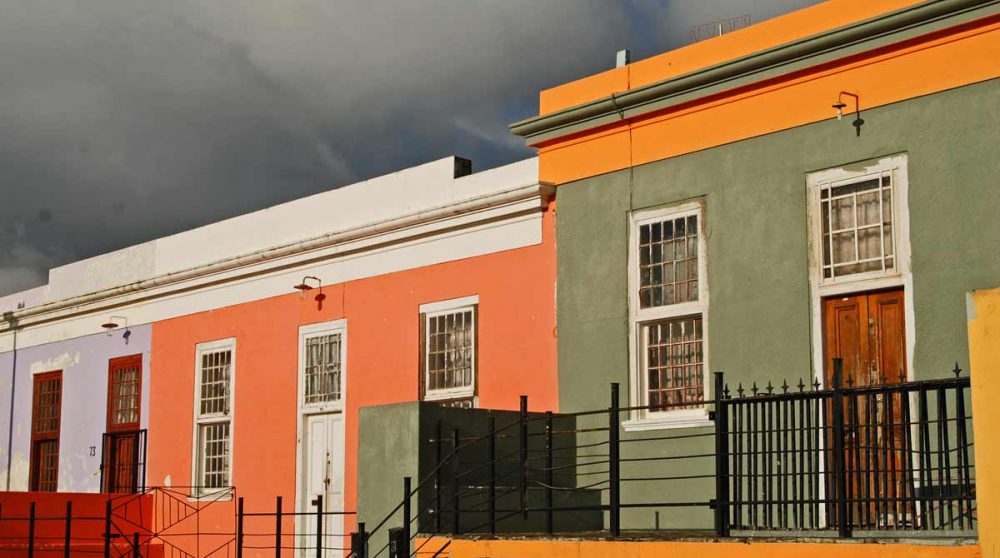 Les maisons colorées de Bo-Kaap