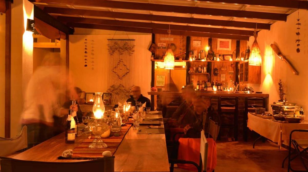 L'heure du dîner dans le Namib Naukluft