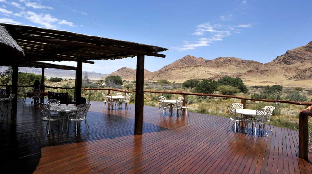 La terrasse du restaurant