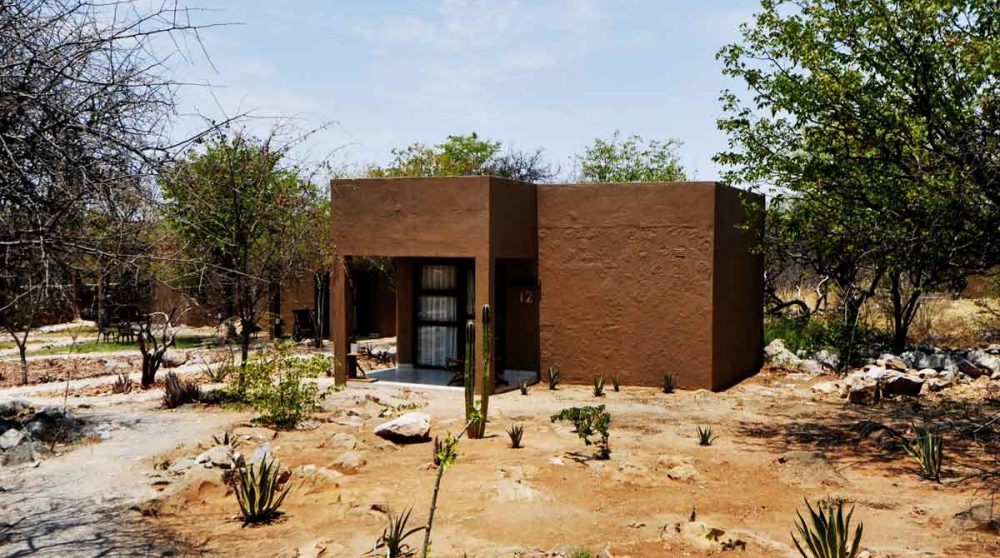 Extérieur d'une chambre luxury au Toshari Lodge