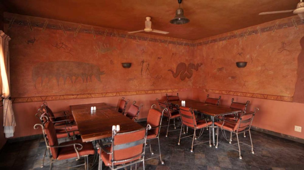 Le restaurant au Sossusvlei Lodge